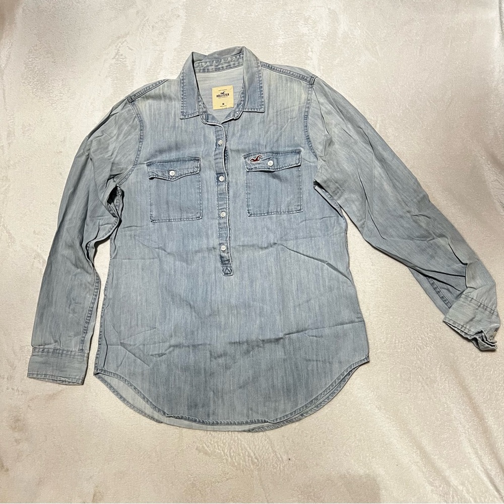 Hollister Denim Wash Shirt